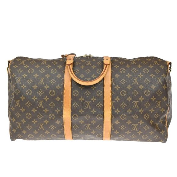 LOUIS VUITTON Keepall Bandouliere 55 2Way Hand Bag Monogram BN - Picture 2 of 16